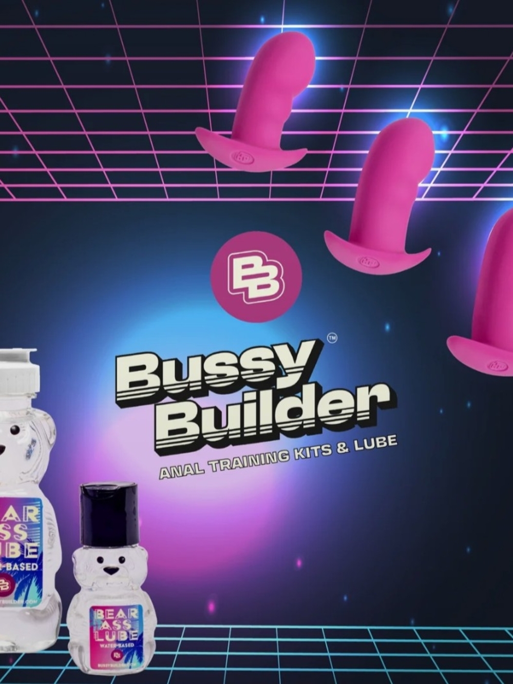 A*N*@*£ Training Kit Butt Plug Lube